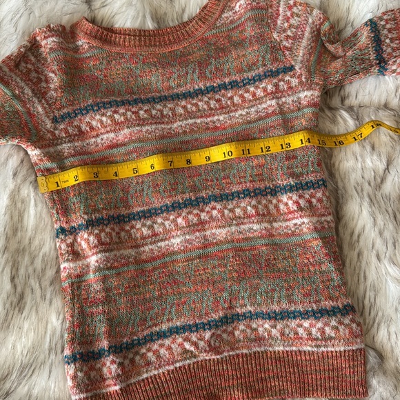 A n t h r o p o l o g i e • Sparrow fair isle vintage sweater - Picture 6 of 10